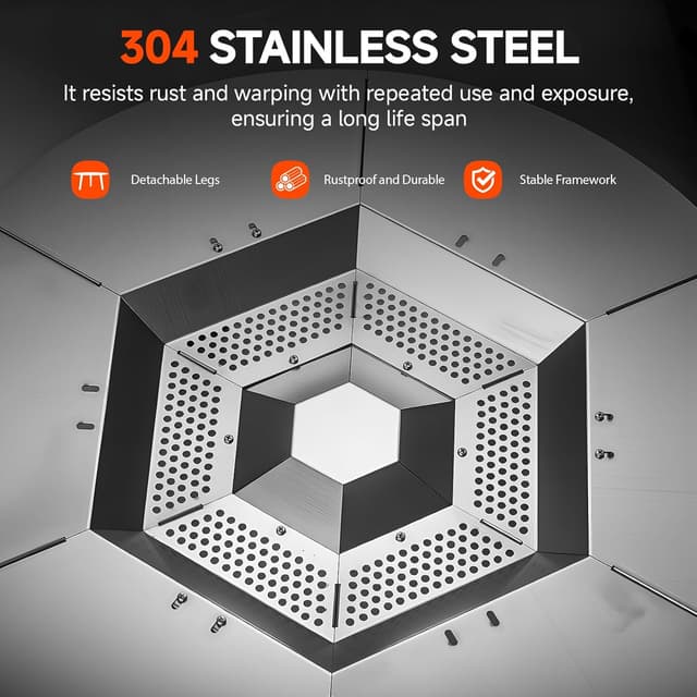 Thumbnail 2 de Solo Stove Bonfire Heat Deflector 19.5"