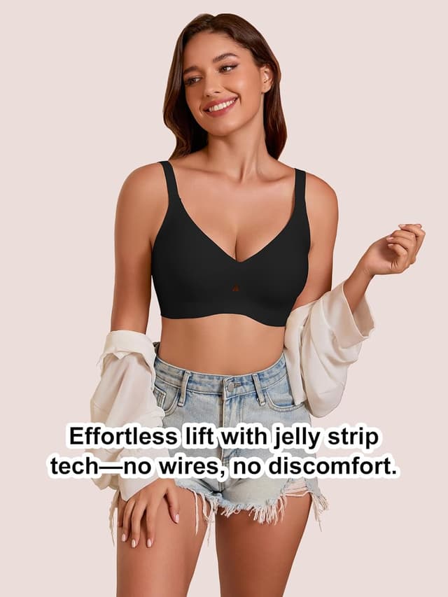 Thumbnail 5 de COCOMARTS Jelly Bras Wireless Push Up Bra