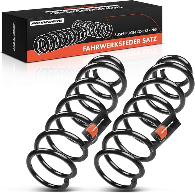 Detalle de Frankberg 2x Fahrwerksfeder Hinterachse für Fiesta VI (CB1/CCN) 1.6L, 2013–2017 – kompatibel mit 550200011R