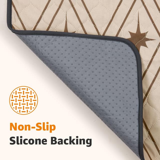 Detalle 2 de LOOBANI Washable Puppy Pads (2 Pack) 92x104cm – Super absorbent, leak-proof reusable training mats