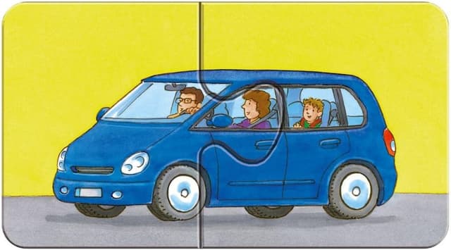 Detalle 2 de Ravensburger Einsatzfahrzeuge-Kinderpuzzle mit 18x10 cm