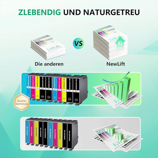 Thumbnail 4 de NewLift 405XL Multipack Druckerpatronen 10er-Pack 🖨