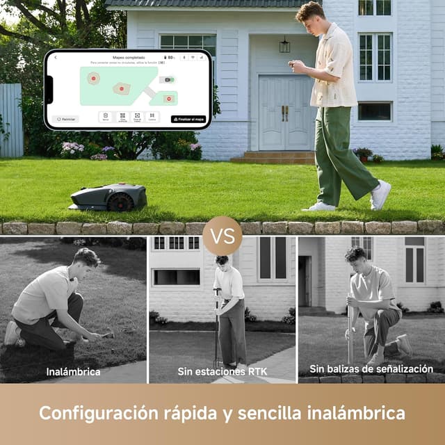 Detalle de Mova 1000 Robot Podador para jardines hasta 1000 m²