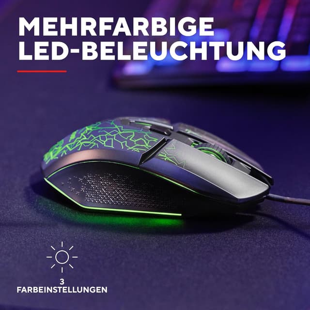 Detalle 2 de GXTrust 1113 Vylax Gaming Maus 6400 DPI đ±