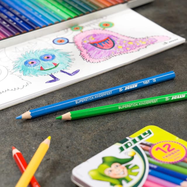 Thumbnail 4 de JOLLY 3000-0246 Buntstifte 12 Stifte 🎨