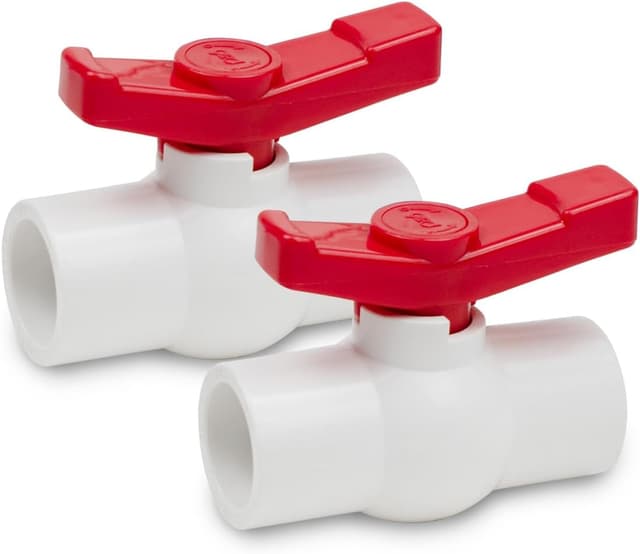 Thumbnail 6 de PVC Kugelhahn 32 mm, 6er-Set für Wasser