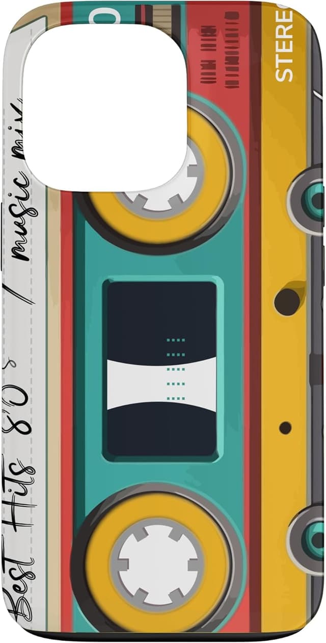 Detalle de Cassette Audio Musique rétro 1980s pour iPhone 13 Pro
