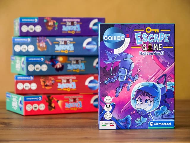 Detalle 1 de Clementoni Galileo Escape Game 59229 für Knobeln
