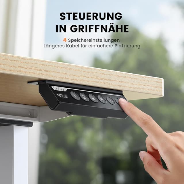 Thumbnail 3 de ErGear Dual Motor Höhenverstellbarer Schreibtisch 120 kg