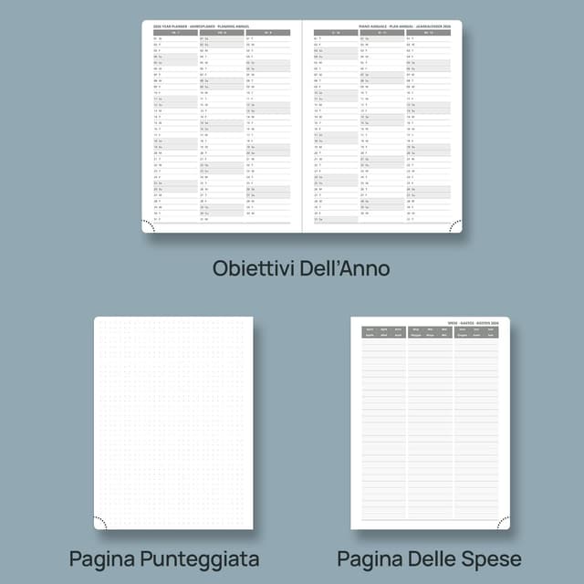 Detalle 1 de Agenda 2026 POPRUN settimanale 22 x 16,5