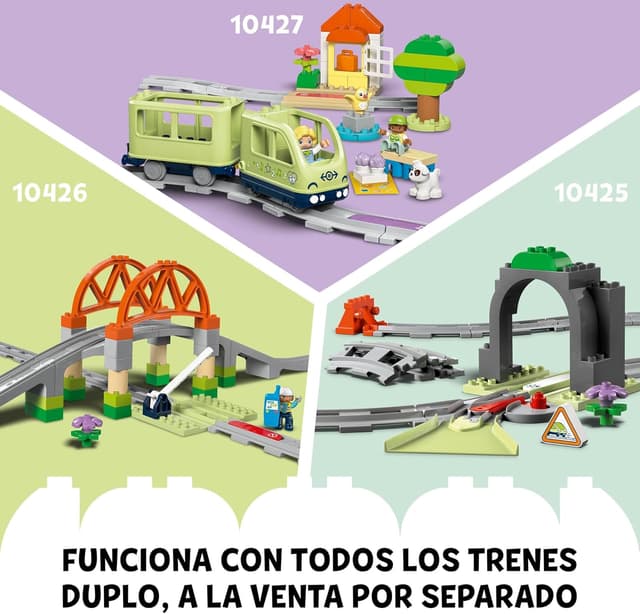 Thumbnail 6 de LEGO Duplo Mi Ciudad Tren Comunitario Interactivo 🚆
