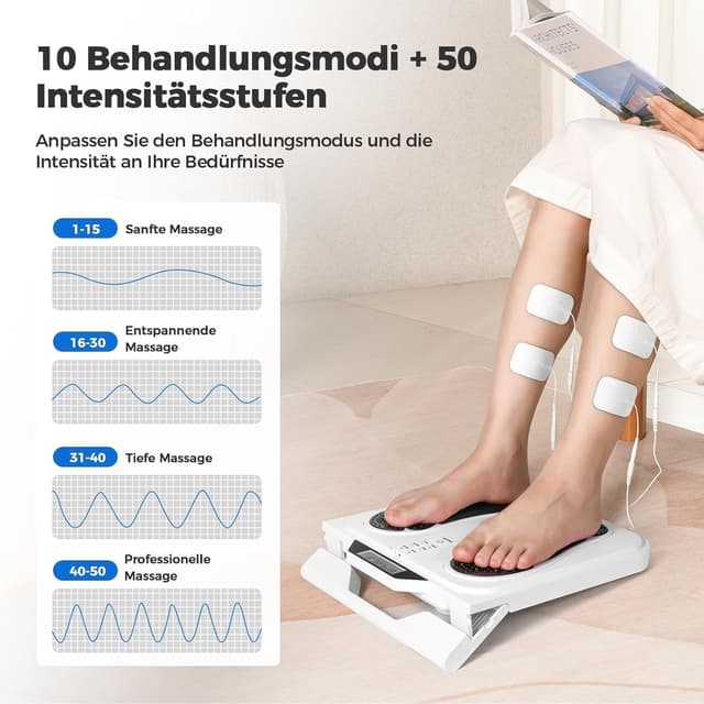 Thumbnail 4 de Fußmassagegerät 10 Modi 🦶