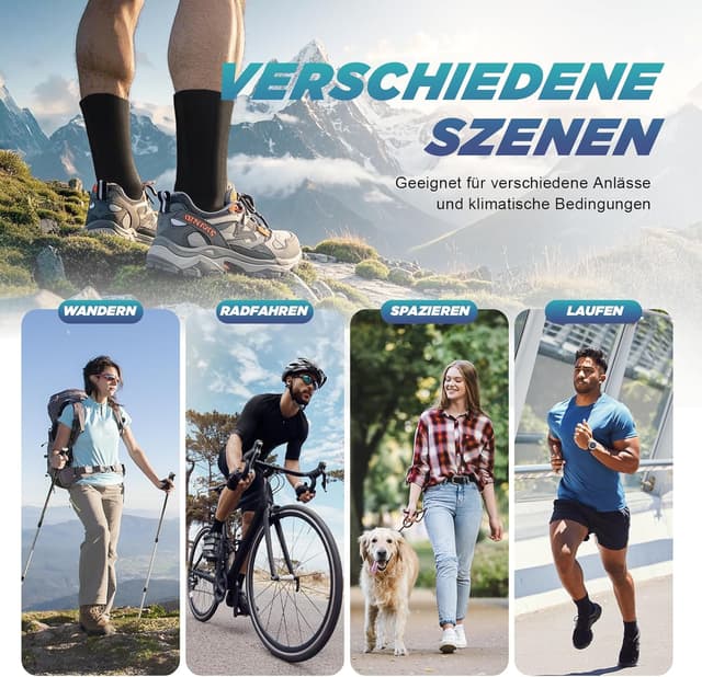 Thumbnail 5 de TANSTC Merino Socken Herren 3 Paar