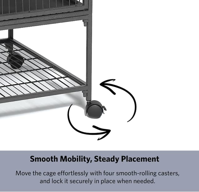 Thumbnail 2 de MidWest Ferret Nation jaula 91,4x63,5x158,7 cm
