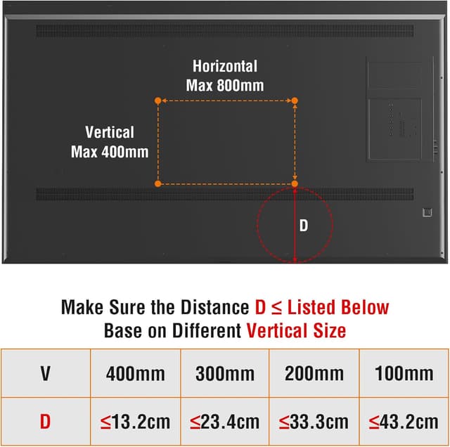 Thumbnail 4 de ELIVED EV2005 TV Stand 27–55 inch