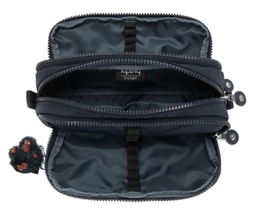 Detalle 2 de Kipling Gitroy Cartera Grande y Estuches, Azul True Blue 🌟
