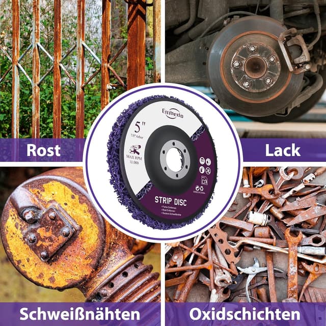 Detalle 2 de 5 CSD Scheiben 125 mm für Winkelschleifer