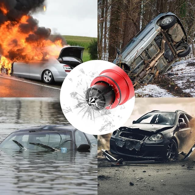 Thumbnail 6 de Zikenis Auto Sicherheitshammer 2 Stück