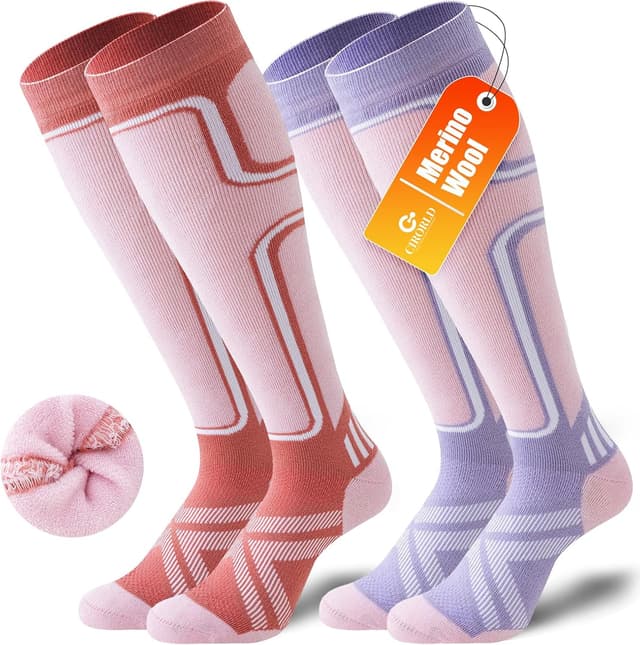 Thumbnail 6 de Cirorld Skisocken Merinowolle 2 Paar