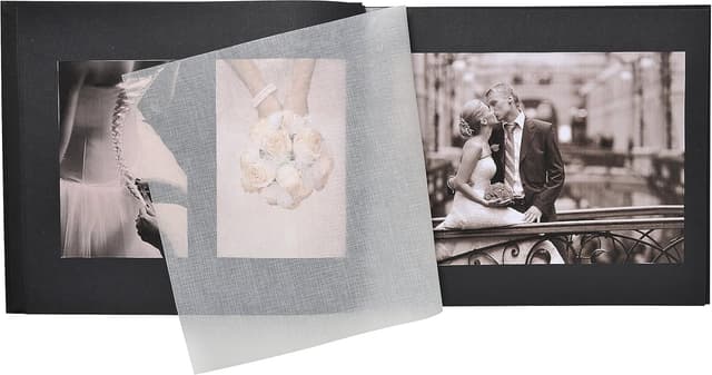 Thumbnail 4 de Exacompta Ceremony Álbum de Fotos con Tornillo, Negro 📸