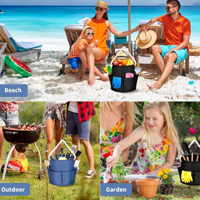 Thumbnail 6 de SNSYGN 2 Pcs Cleaning Caddy 17L