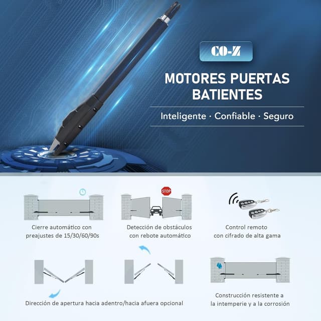 Thumbnail 2 de CO-Z 400KG motor puerta batiente