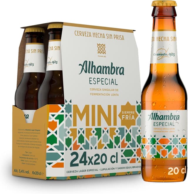 Thumbnail 2 de Alhambra Especial Pack 24 Latas 25 cl Cerveza