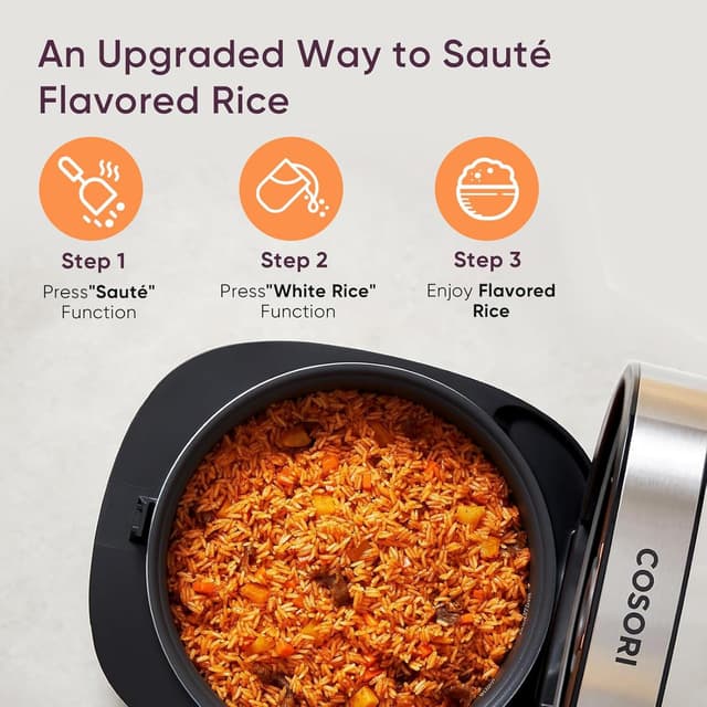 Thumbnail 4 de COSORI Rice Cooker 10 Cup 🍚