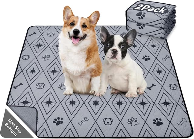 Detalle de LOOBANI washable puppy pads 79x92 cm