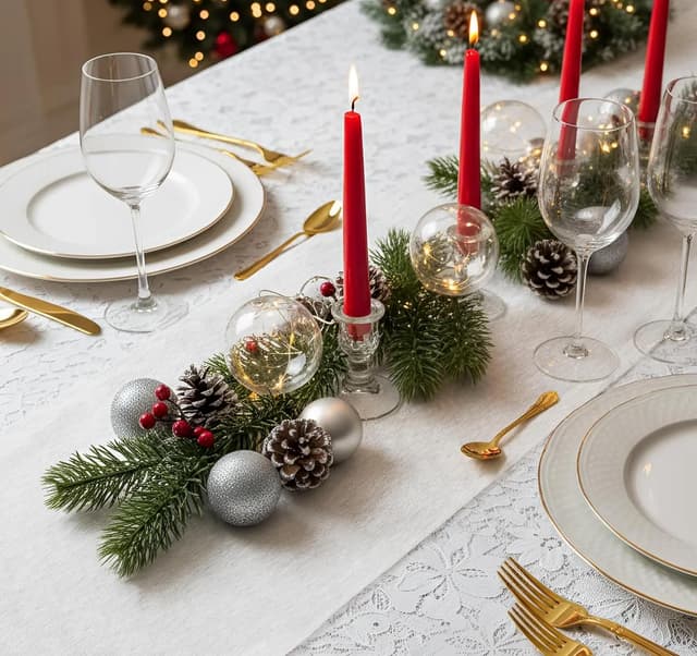 Thumbnail 2 de Anstore Chemin de Table Noël 30 m 🎄