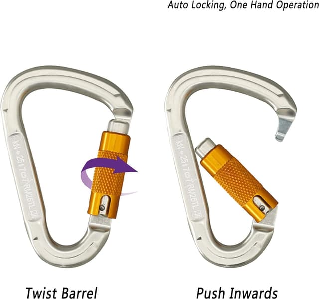 Thumbnail 3 de SOB Mosquetón de bloqueo 25KN