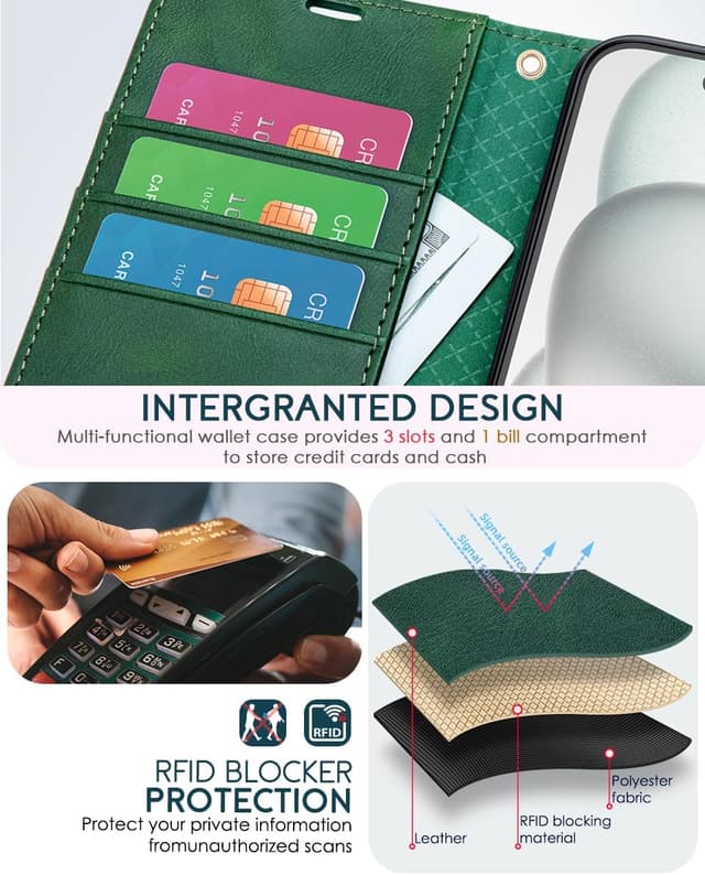 Thumbnail 3 de OCASE iPhone 16 Hülle mit Handykette