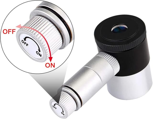 Thumbnail 3 de Svbony Plossl-Okular 1,25 Zoll mit beleuchtetem Doppelkreuz-Fadenkreuz, 12,25 mm (einstellbares LED)