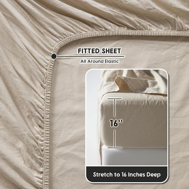Thumbnail 6 de SONORO KATE Linen King Sheets