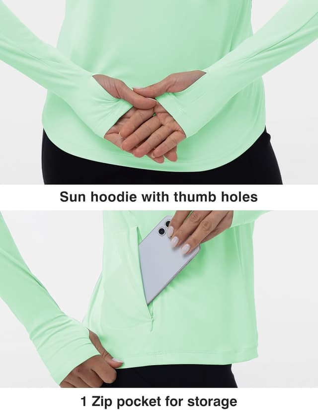 Thumbnail 4 de TBMPOY UPF 50+ Sun Protection Hoodie for Women