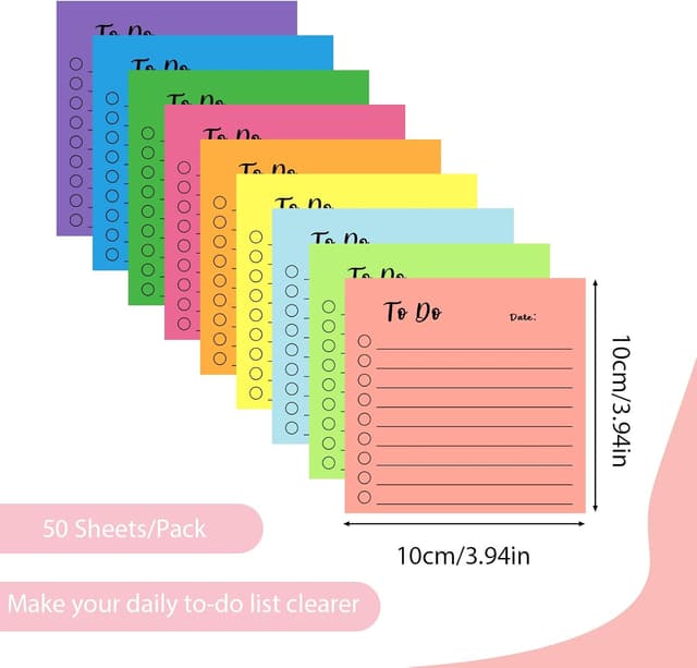 Detalle 2 de To-do Haftnotizen 450 Blatt, 10 x 15 cm