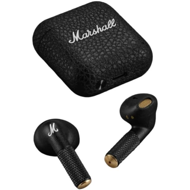 Detalle de Marshall Minor IV auriculares inalámbricos Bluetooth negros