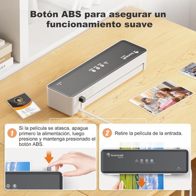 Thumbnail 5 de bonsaii L421-A Plastificadora A4 80-100 micrones