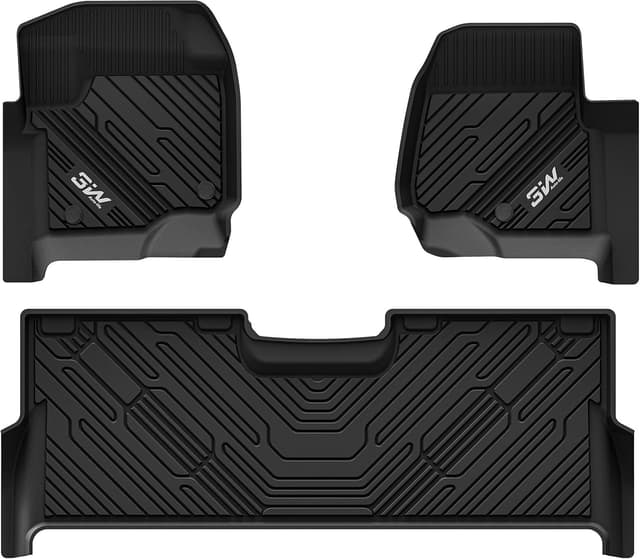 Imagen de 3W Custom Fit Floor Mats for Ford F250 2017-2026 en OfertitasTOP