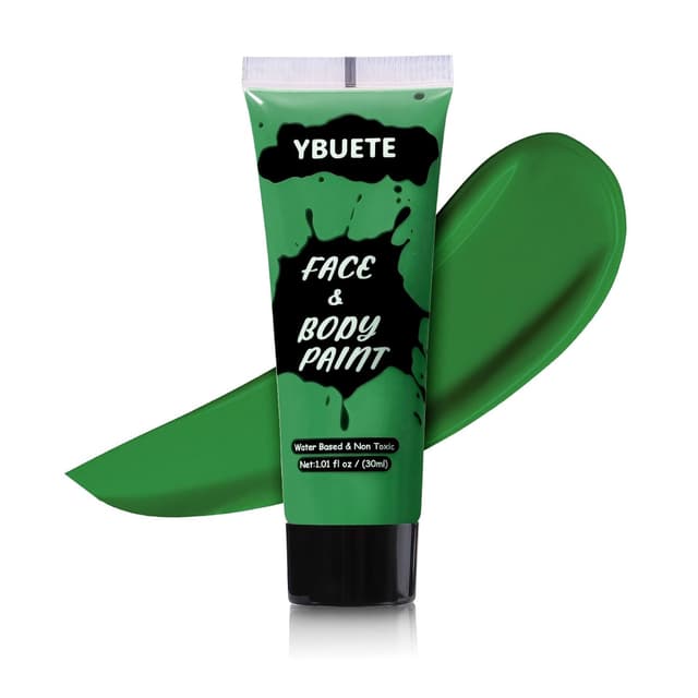 Detalle de YBUETE Green Face Body Paint