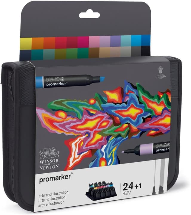 Detalle 1 de Winsor & Newton Promarker Arquitectura, set de 24