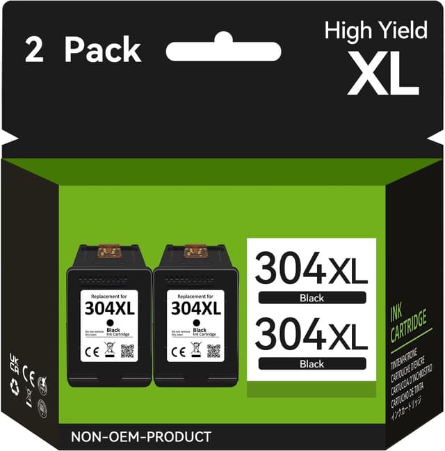 Detalle de SUNPRINTZ 304XL Black Ink Cartridge 750 Pages