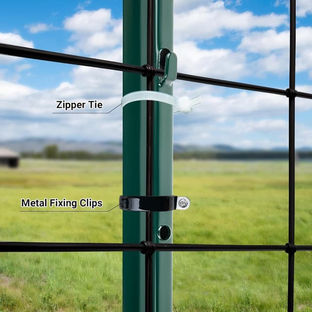 Thumbnail 6 de Sptchapn 6ft Metal Fence Post Pack of 10