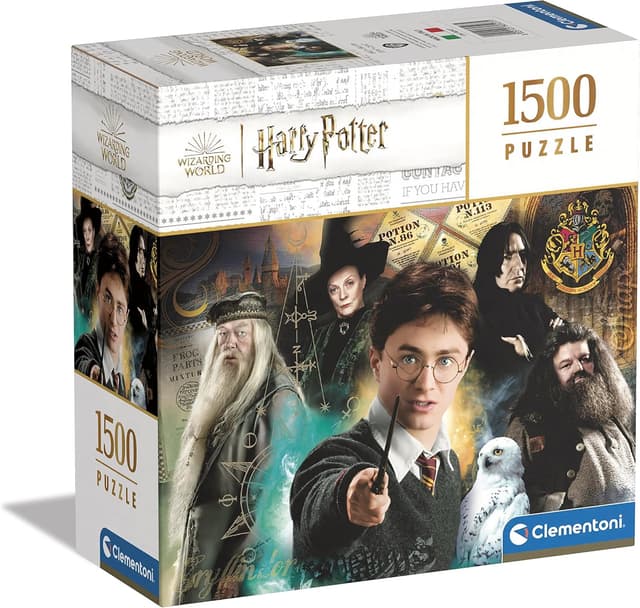 Detalle de Clementoni Puzzle Harry Potter da 1500 pezzi per adulti 80507 (Made in Italy)