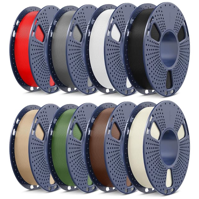 Imagen de SUNLU PLA+ 8 filaments 250 g en OfertitasTOP