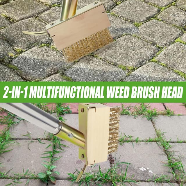 Detalle de 60" Patio weed remover tool with long handle