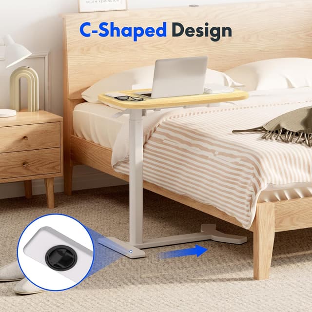 Detalle de FLEXISPOT H5 Mesa en Forma de C Ajustable 🖥