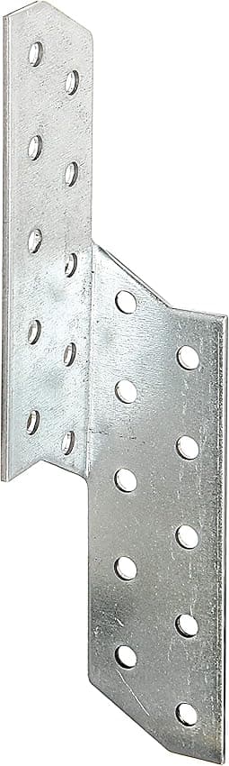 Detalle de Alberts 330941 Escuadra asimétrica galvanizada 32 x 32 x 170 mm