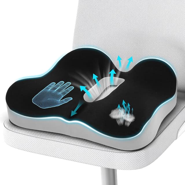 Imagen de DmTown Memory Foam Seat Cushion for Tailbone Pain en OfertitasTOP