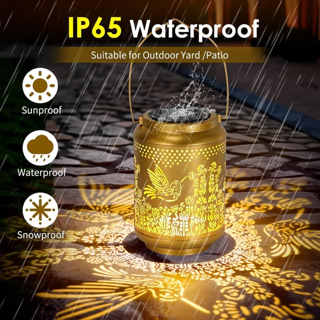 Thumbnail 3 de Hummingbird Solar Lanterns 8h 🏮